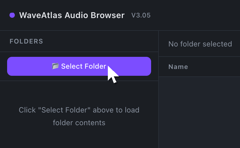 Select Folder
